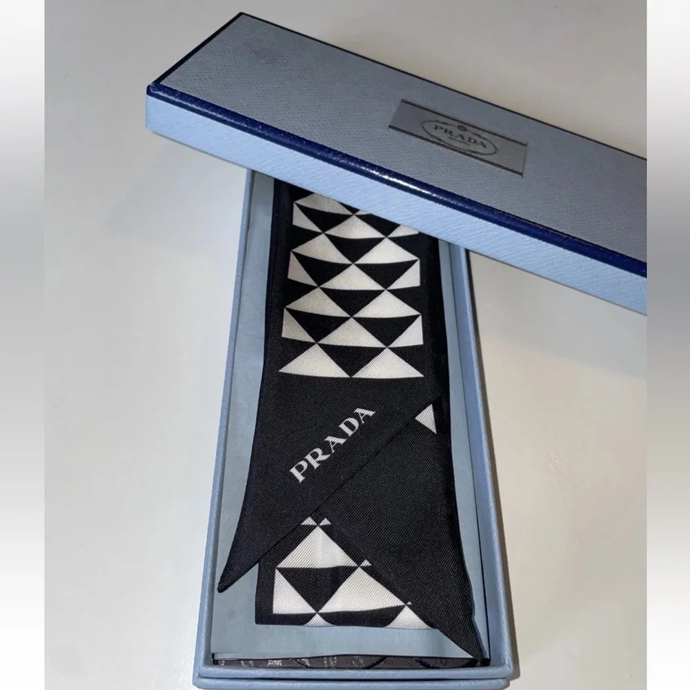 Prada silk scarf